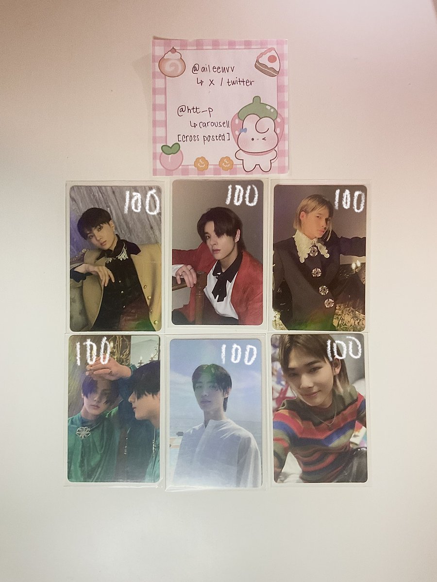 aileeuvv's tweet photo. wts lfb fs onhand ph 

enhypen dimension: dilemma pcs

₱100  each
take  all  for  only  ₱530

x  sensi 
pref payo
mop:  gcash
mod:  j&amp;t

dm/reply  “mine  +  pc”

🏷️enha d:d dd official photocard ni-ki jay sunghoon  jungwon jake scylla charybdis odysseus mirror suit dagat https://t.co/hrSQB8ak6i