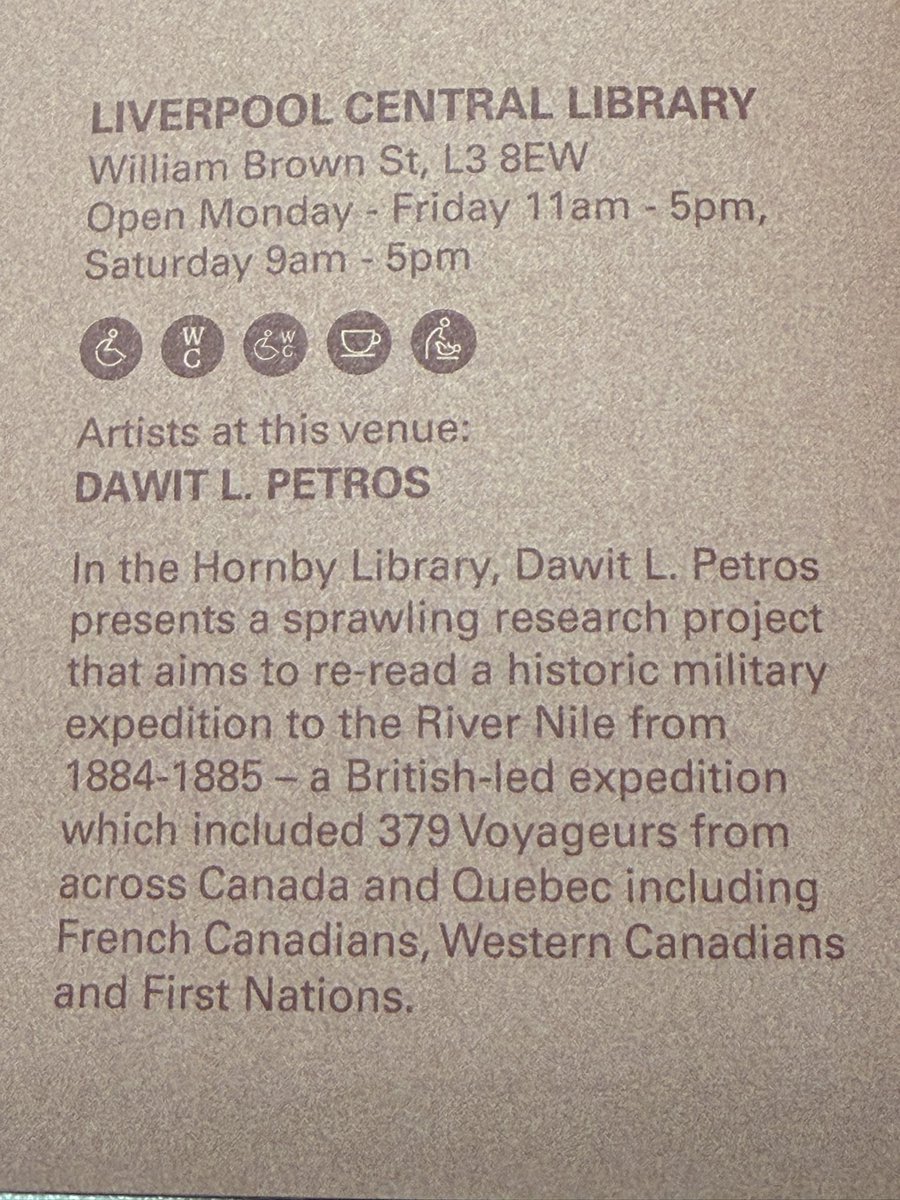 Liverpool Libraries and Information Services (@liverpoollib) on Twitter photo Amazing new exhibition in collaboration with <a href="/Biennial/">Liverpool Biennial</a> and <a href="/TheAthenaeum1/">The Athenaeum</a> at the Hornby Library, 1st floor Liverpool Central Library. Q&A with the Artist Dawit L.Petros today at 12 noon. Amazing new exhibition in collaboration with <a href="/Biennial/">Liverpool Biennial</a> and <a href="/TheAthenaeum1/">The Athenaeum</a> at the Hornby Library, 1st floor Liverpool Central Library. Q&A with the Artist Dawit L.Petros today at 12 noon.