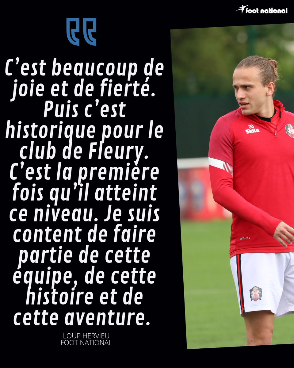 🎙️ Entretien avec Loup Hervieu, le milieu de terrain discret mais si précieux du <a href="/FCFleury91/">FC Fleury 91</a>, tout juste promu en National pour la première fois de son histoire !

L'interview ➡️ l.foot-national.com/uVs