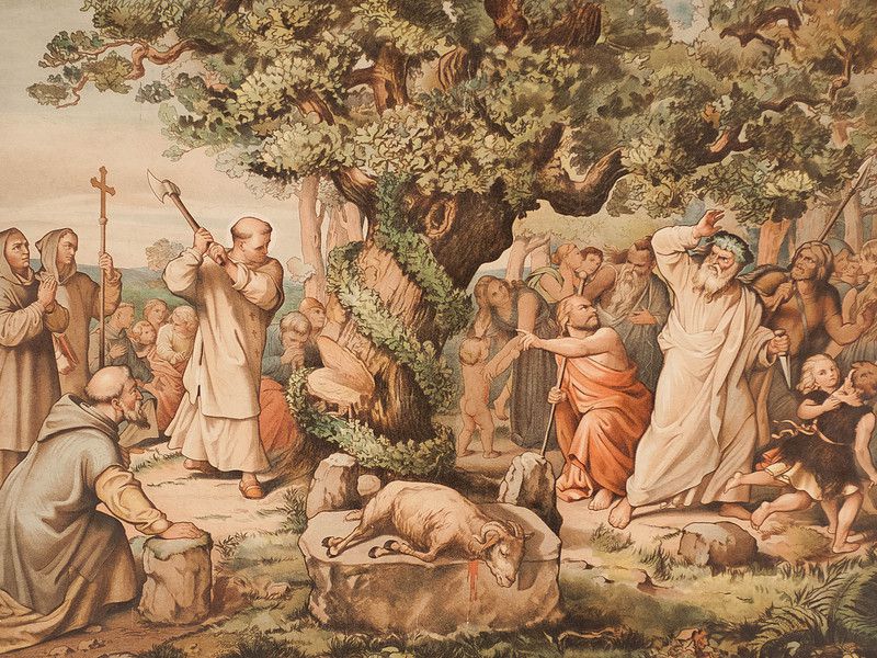 5 de junio de 2025. Quinta feria después de las Ascensión. San Bonifacio, monje de la Orden de San Benito, Obispo de Maguncia, Apóstol de los Alemanes, que taló el árbol del paganismo (III clase, rojo). En Córdoba de España, San Sancho.

facebook.com/share/p/1HvHLm…