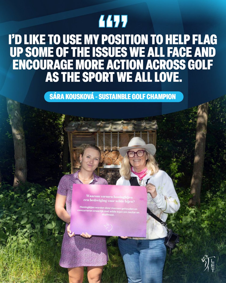 LETgolf's tweet photo. On World Environment Day we are sharing some of this year’s favourite LET Sustainability Initiatives 🍃♻️🌎
Thanks to everyone who is involved, and to our friends and partners @sustainablegolf 🙏
#LETSI | #WorldEnvironmentDay https://t.co/CnRFivKmvu