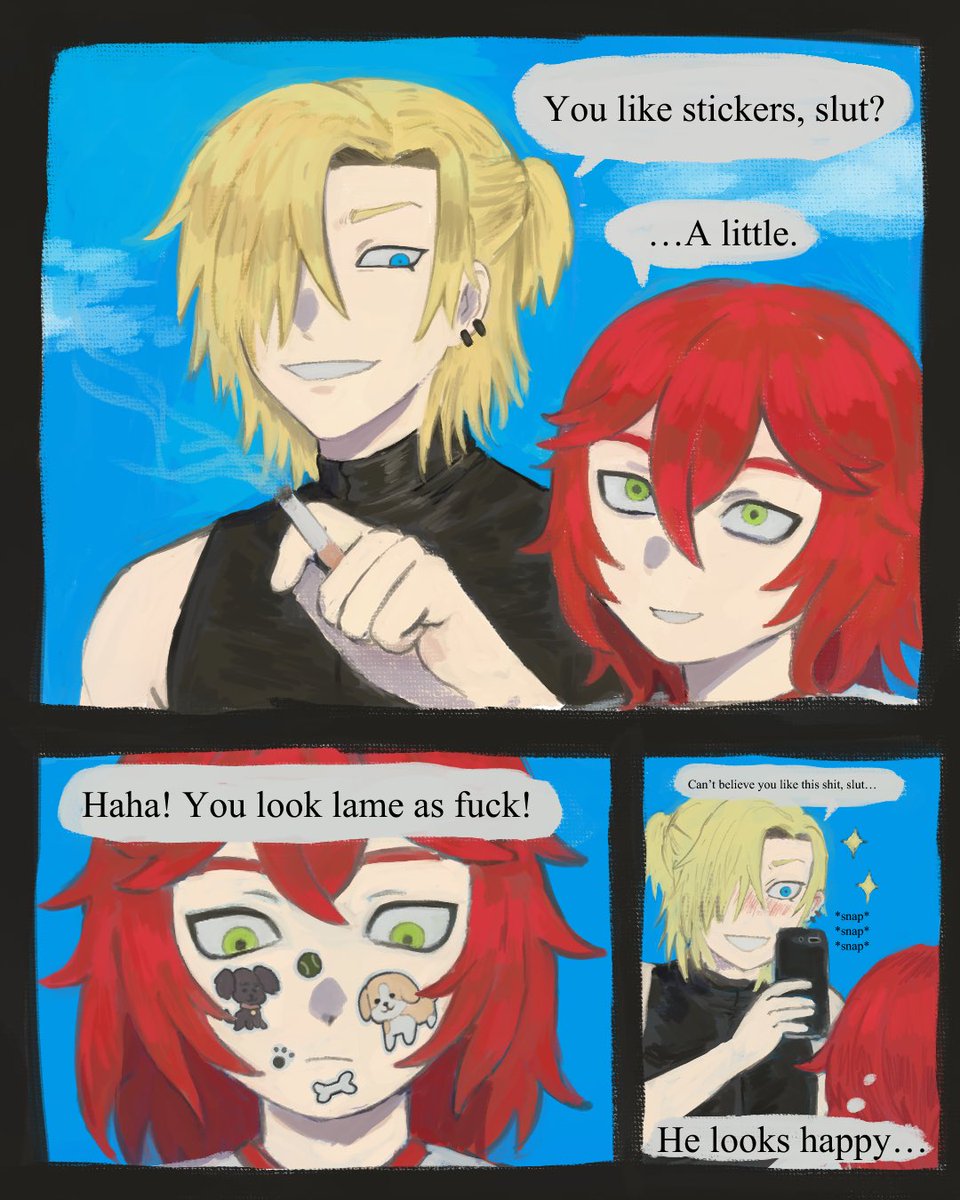 #DegreesofLewdity #DoL
Whitney and PC, i’m practicing my coloring