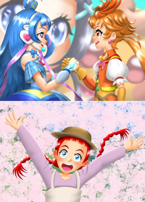 春に描いた絵です
体力は落ちてきましたが楽しみながら物語を作っていきたいな 