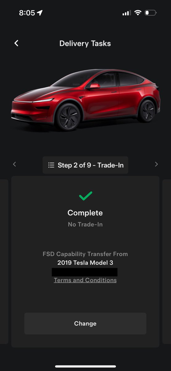 longzheng's tweet image. On Sunday I test drove the new Model Y. I told the sales advisor “I’ll buy it if you bring back FSD transfer”.
On Monday @TeslaAUNZ launched FSD transfer for Australia 😅