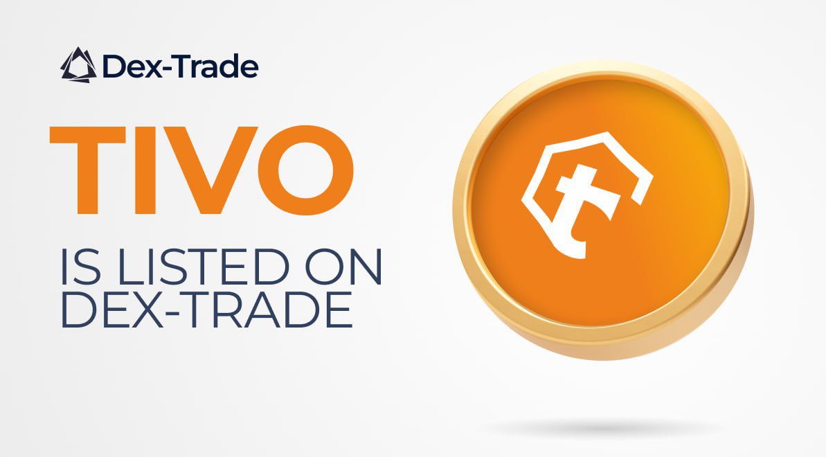 tivorewards's tweet photo. TIVO TOKEN (TIVO) IS LISTED ON DEX-TRADE

TIVO fuels a Web3-powered rewards network that bridges the gap between consumers and brands with transparent, smart incentives for every action.

💱 Trading Pair:
TIVO/USDT

🔗Link : https://t.co/KSuu7cSGYQ https://t.co/NujQGaFMy6