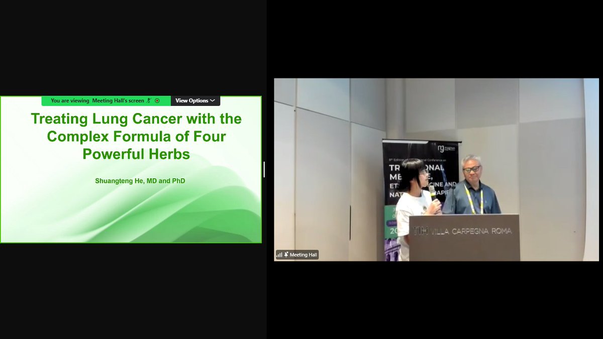 We were honored to feature #ShuangtengHe as one of the oral presenters at the Traditional Med Conference, hosted by Magnus Group. His informative and engaging presentation.
Dates: June 05–07, 2025
Location: Rome, Italy + Online | Hybrid Format
More info: traditionalmedicineconference.com