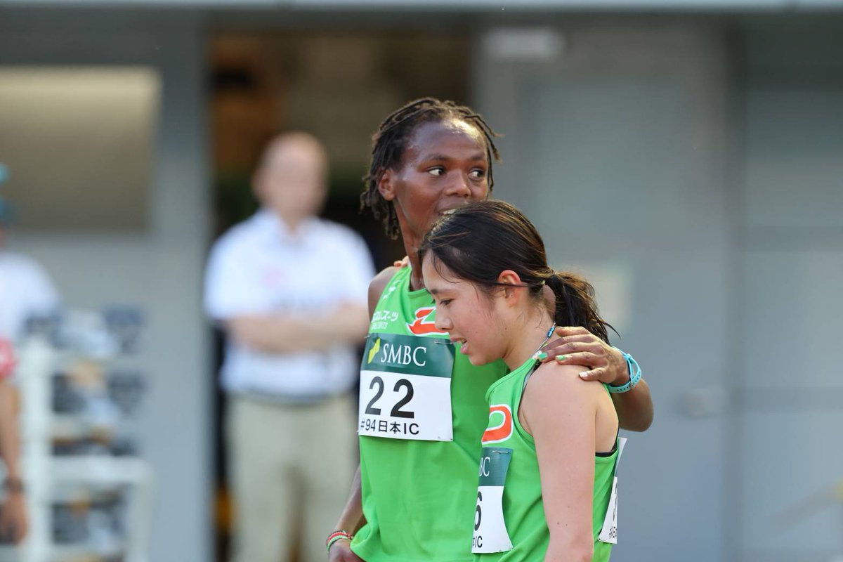 日本インカレ 女子10000m 🥇サラ・ワンジル（大東大）31.48.44 大会
