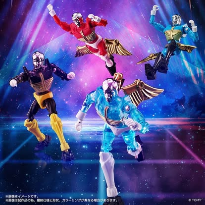皆さんこんにちは！ 『LEGACYSOUL ミクロマン コマンド1号4体セット