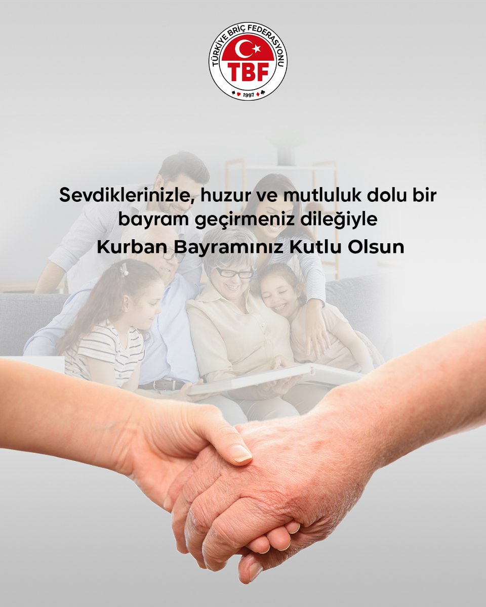 Sevdiklerinizle, huzur ve mutluluk dolu bir bayram geçirmeniz dileğiyle...
Kurban Bayramınız Kutlu Olsun.