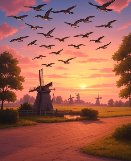 پرنده‌ها در غروبی زیبا به ما یاد می‌دن که حتی تو پایان یه روز، می‌تونی با شجاعت به سوی افق‌های جدید پرواز کنی.
پیش به سوی بی نهایت ❤️🤩

<a href="/ATTNtoken/">Attention 👁️</a>  <a href="/GiveRep/">GiveRep</a>