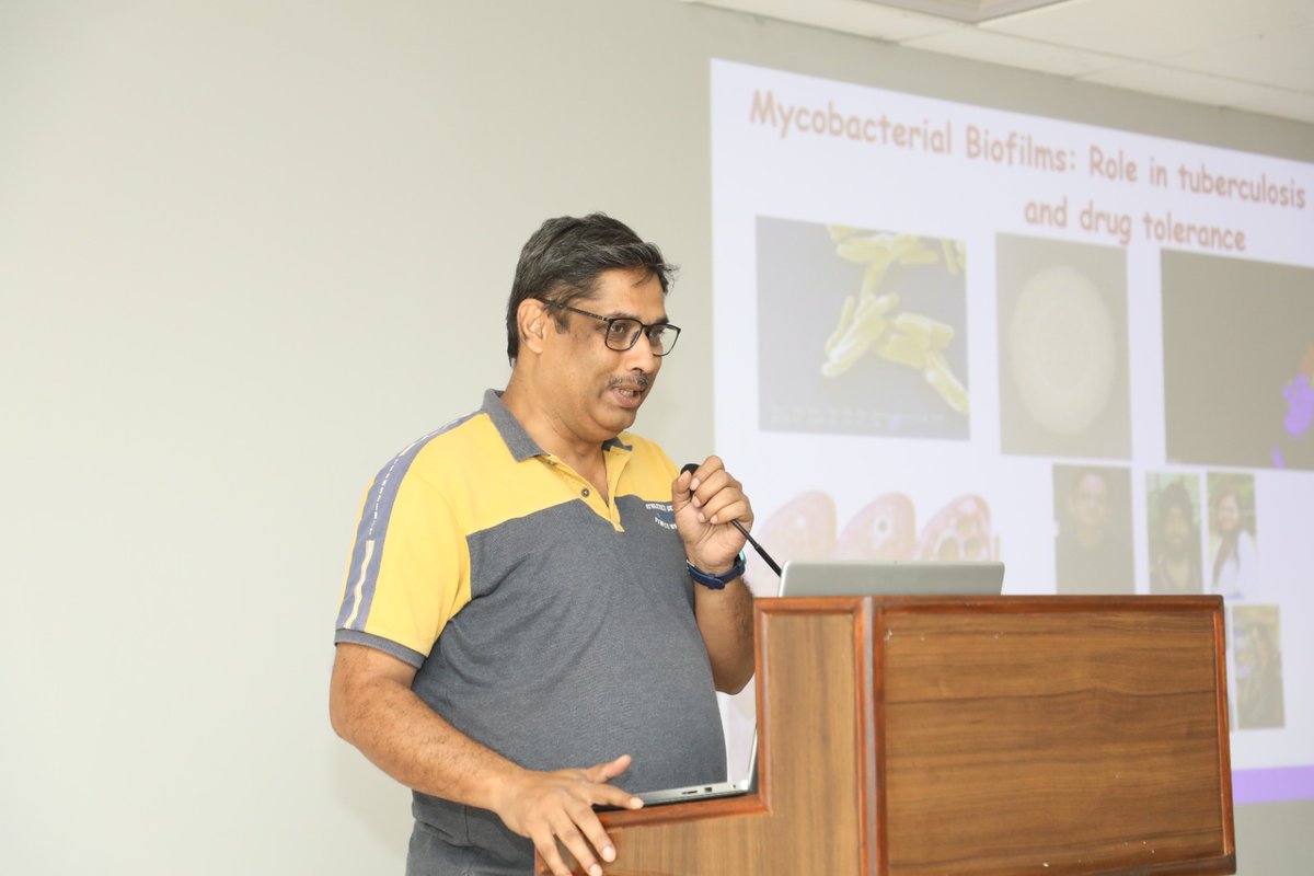 CSIR-CDRI (@csir_cdri) on Twitter photo #DrAshwaniKumar from <a href="/CSIR_IMTECH/">CSIR-IMTech</a> delivered an interesting talk on #Mycobacterial #Biofilms: Their role in TB pathogenesis and drug tolerance. #DrAshwaniKumar from <a href="/CSIR_IMTECH/">CSIR-IMTech</a> delivered an interesting talk on #Mycobacterial #Biofilms: Their role in TB pathogenesis and drug tolerance.