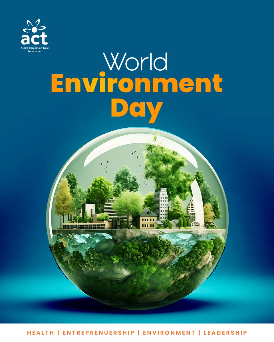 Plastic pollution is harming our planet, but we can turn the tide. 🌍

This #WorldEnvironmentDay, let’s rethink how we produce, consume, and dispose of plastic. Together, we can #BeatPlasticPollution and build a cleaner, healthier future. ♻️🌱

#actfoundation #Sustainability