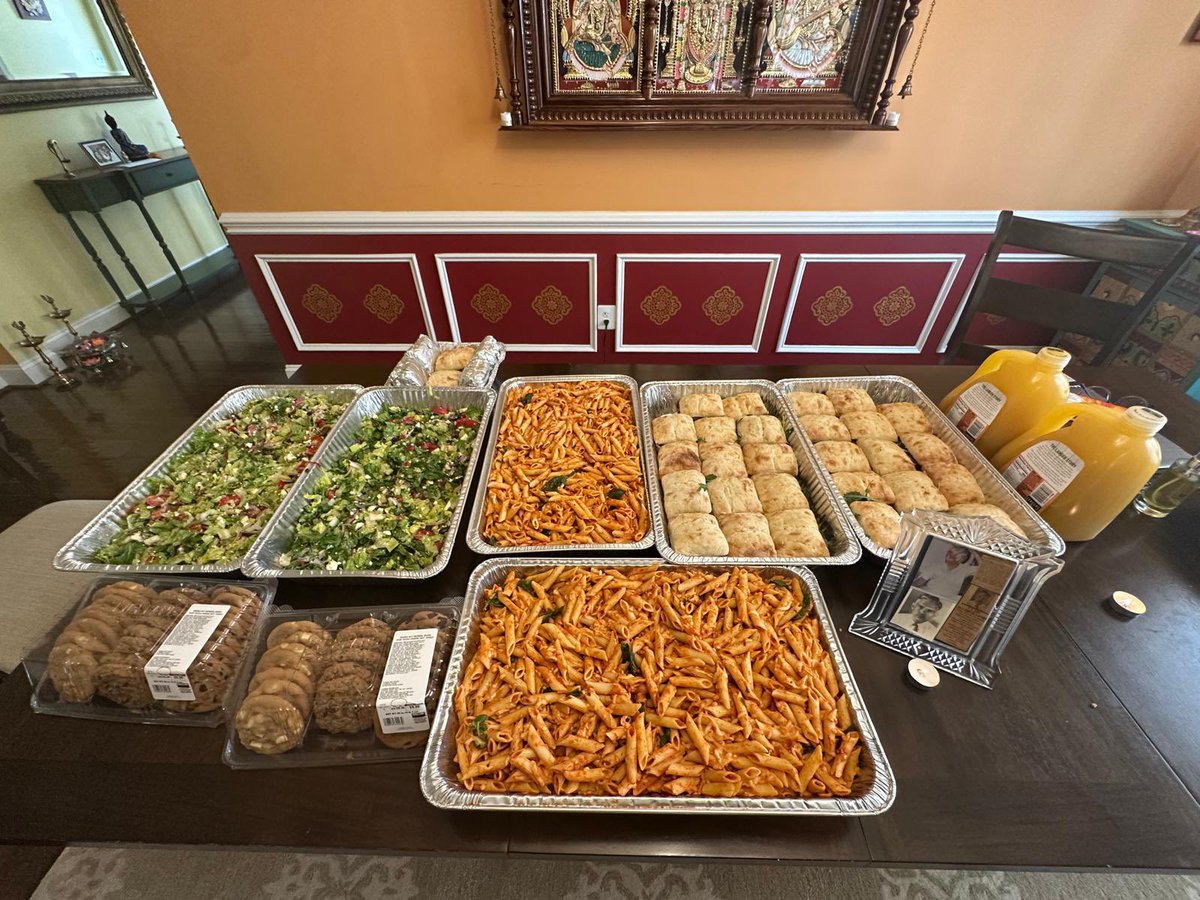 fosparsh's tweet photo. Non-profit post 
Friends of Sparsh would like to thanks Anu Prabhala and family for cooking  food for our homeless shelter residents in memory of her fatter Mr P R Rao.
As you know FOS provides fresh cooked meal everyday to shelter’s, if you would like to celebrate a family member’s birthday, any auspicious family event, shradh, memories of loved ones or anniversaries by donating food, drinks, perishable items or non-perishable items at the shelter, please contact us.
For Donations
https://t.co/tFmaj11OOO

Credits cards, please call..
3015383834
https://t.co/AaIMyh1zEG
Venmo @Friendsofsparsh
Zelle@Friendsofsparsh@gmail.com
Mail checks to 
Friends of Sparsh
3108 Nestling Pine Court 
Ellicott City, MD 21042
Facebook @Friendsofsparsh 
FOS EIN 83-2446938
Please like, share, and connect on our Facebook page – Friends of Sparsh
#fosparsh
https://t.co/FgPTWytVNZ
Friends of Sparsh is a tax-deductible non-profit charity organization, Section 501c3