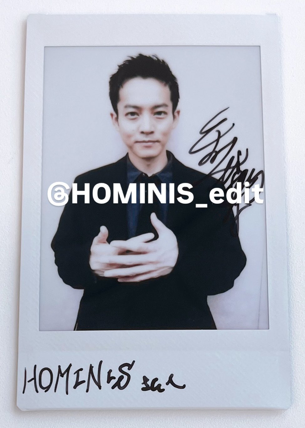 松坂桃李チェキサイン入り