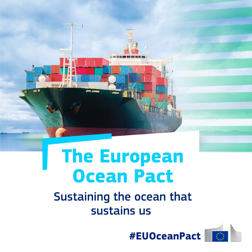 🌊 Sustaining the ocean that sustains us

Today, the Commission has adopted the European Ocean Pact – a unified framework to better protect our oceans, promote a thriving blue economy and support the well-being of people living in coastal areas.

#EUOceanPact

⬇️