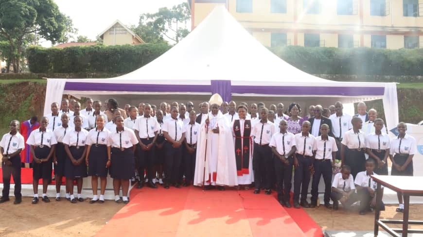 Namirembe Diocese (@bishopsvoice) on Twitter photo A group photo of the confirmed students with Bishop Moses Banja at St. Mark's College Namagoma after the Thanks Giving & Confirmation service yesterday. <a href="/Archbp_COU/">Archbishop Stephen Kaziimba</a> <a href="/coufamilytv/">COU Family TV</a> <a href="/NamirembeYouth/">Namirembe Diocese Youth Department</a> <a href="/Educ_SportsUg/">Ministry of Education and Sports - Uganda</a> <a href="/UCUniversity/">Uganda Christian University (Official)</a> <a href="/NdejjeUnive/">Ndejje University</a> <a href="/FaithMaama/">Maama Faith Luwalira Foundation (MAFLF)</a> <a href="/Mengo_School/">Mengo Senior School</a> <a href="/FathersUnion/">Fathers' Union-Church of Uganda</a> A group photo of the confirmed students with Bishop Moses Banja at St. Mark's College Namagoma after the Thanks Giving & Confirmation service yesterday. <a href="/Archbp_COU/">Archbishop Stephen Kaziimba</a> <a href="/coufamilytv/">COU Family TV</a> <a href="/NamirembeYouth/">Namirembe Diocese Youth Department</a> <a href="/Educ_SportsUg/">Ministry of Education and Sports - Uganda</a> <a href="/UCUniversity/">Uganda Christian University (Official)</a> <a href="/NdejjeUnive/">Ndejje University</a> <a href="/FaithMaama/">Maama Faith Luwalira Foundation (MAFLF)</a> <a href="/Mengo_School/">Mengo Senior School</a> <a href="/FathersUnion/">Fathers' Union-Church of Uganda</a>