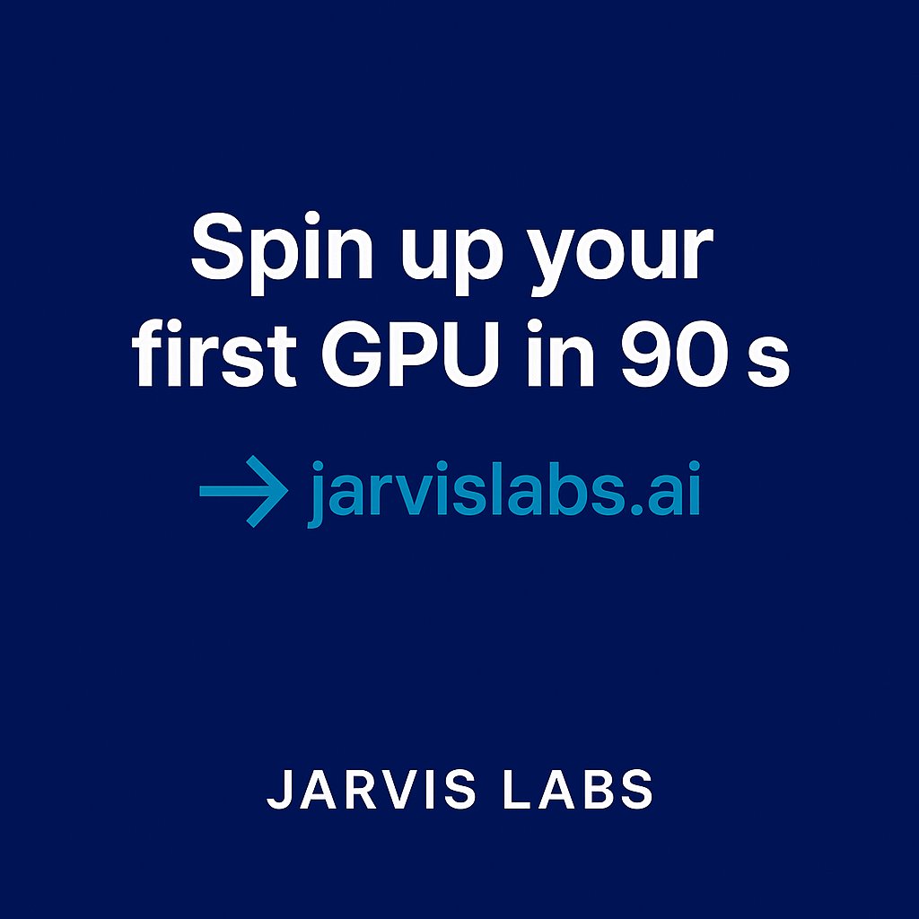 Vishnu - Jarvislabs.ai (@vishnuvig) on Twitter photo ๐๐๐ถ๐น๐ฑ๐ถ๐ป๐ด ๐๐ ๐ถ๐ป ๐๐ป๐ฑ๐ถ๐ฎ ๐ถ๐ 18 % ๐บ๐ผ๐ฟ๐ฒ ๐ฒ๐
๐ฝ๐ฒ๐ป๐๐ถ๐๐ฒ ๐ฏ๐ฒ๐ณ๐ผ๐ฟ๐ฒ ๐๐ผ๐ ๐ฒ๐๐ฒ๐ป ๐๐ฟ๐ถ๐๐ฒ ๐ฎ ๐น๐ถ๐ป๐ฒ ๐ผ๐ณ ๐ฐ๐ผ๐ฑ๐ฒ.
The culprit isnโt talent or power costs. Itโs GST on GPUs. While global rivals pay near-zero, Indian builders get taxed for innovating ๐๐๐ถ๐น๐ฑ๐ถ๐ป๐ด ๐๐ ๐ถ๐ป ๐๐ป๐ฑ๐ถ๐ฎ ๐ถ๐ 18 % ๐บ๐ผ๐ฟ๐ฒ ๐ฒ๐
๐ฝ๐ฒ๐ป๐๐ถ๐๐ฒ ๐ฏ๐ฒ๐ณ๐ผ๐ฟ๐ฒ ๐๐ผ๐ ๐ฒ๐๐ฒ๐ป ๐๐ฟ๐ถ๐๐ฒ ๐ฎ ๐น๐ถ๐ป๐ฒ ๐ผ๐ณ ๐ฐ๐ผ๐ฑ๐ฒ.
The culprit isnโt talent or power costs. Itโs GST on GPUs. While global rivals pay near-zero, Indian builders get taxed for innovating