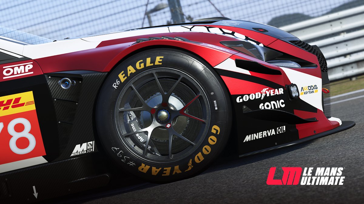 LeMansUltimate's tweet photo. The sound of the rising sun🌄

The Lexus RC F LMGT3 might be one of the oldest cars on the grid, but it sure knows how to keep up!

Get behind the wheel of @AkkodisASPTeam  with 2024 Season Pack 5 - coming June 10th!

#lemansultimate #simracing #wec #LeMans24 https://t.co/PLnn3jYiY0