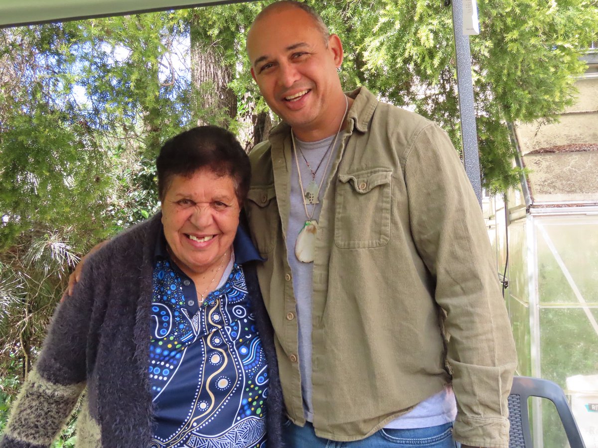 thomasmayo23's tweet image. Catch ups and yarning with mob today in the Clarence Valley thanks to the amazing Gurehlgam staff 

I also caught up with Sharon and Scott from the Monaghan family. They wrote a moving afterword about their mother’s inspiration in my latest book, Always Was Always Will Be.