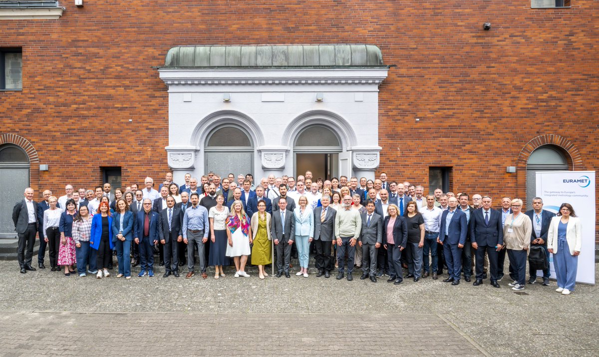 The 19th EURAMET General Assembly continues in Berlin!

Discussions have included research priorities, strategic developments &amp; digital transformation, plus a celebration of 150 years of the Metre Convention

Big thanks to PTB for the fantastic organisation &amp; great hospitality!