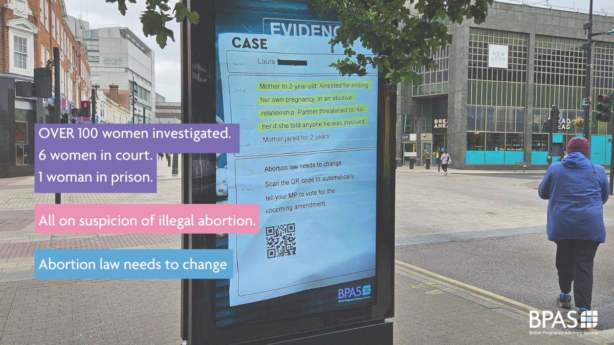 In Parliament, I spoke about the urgent need to change the law to decriminalise abortion in England and Wales.