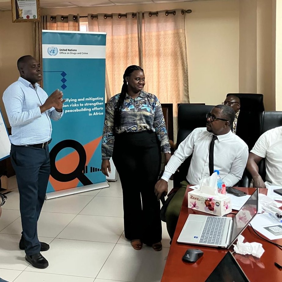 This week, <a href="/UNODC_EA/">UNODC Eastern Africa</a> and <a href="/accsierraleone/">Anti-Corruption Commission-SL</a> are conducting a corruption risk management training-of-trainers workshop to reinforce transparency and accountability across public institutions, enhancing peace building and sustainable development in Sierra Leone 🇸🇱. #SDG16 #UNDESA