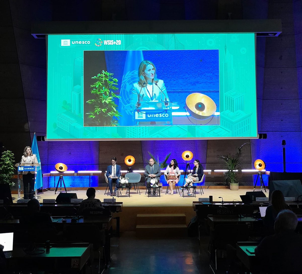 Suela Janina (@suelajanina) on Twitter photo Had the pleasure to address <a href="/UNESCO/">UNESCO ๐๏ธ #Education #Sciences #Culture ๐บ๐ณ</a> the #WSIS+20 Special Session โFrom Action to Impact: Reflections on WSIS Contributions and the Way Forwardโ. Todayโs discussion, included in the WSIS+20 Roadmap, is one of the milestones where stakeholders voices will shape the path forward. Had the pleasure to address <a href="/UNESCO/">UNESCO ๐๏ธ #Education #Sciences #Culture ๐บ๐ณ</a> the #WSIS+20 Special Session โFrom Action to Impact: Reflections on WSIS Contributions and the Way Forwardโ. Todayโs discussion, included in the WSIS+20 Roadmap, is one of the milestones where stakeholders voices will shape the path forward.