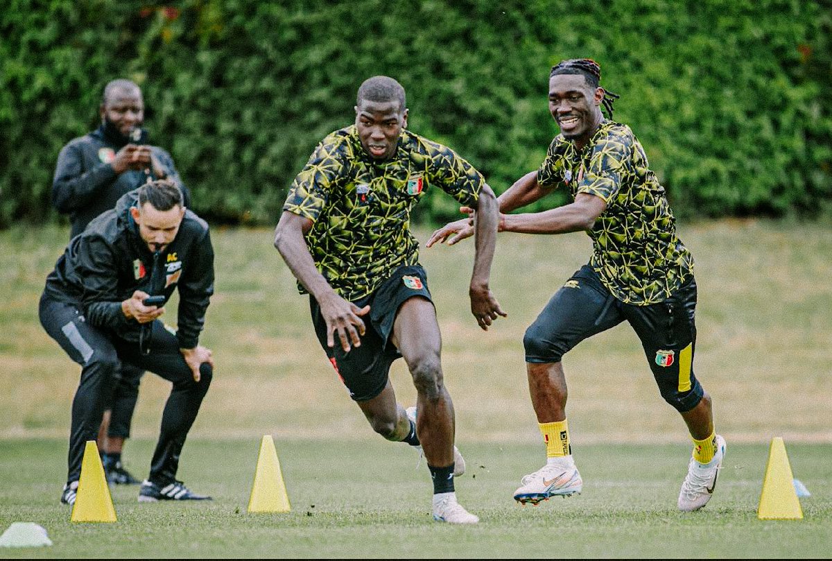 💪 Moussa Diakité, ready for today's match with Mali against Democratic Republic of Congo.