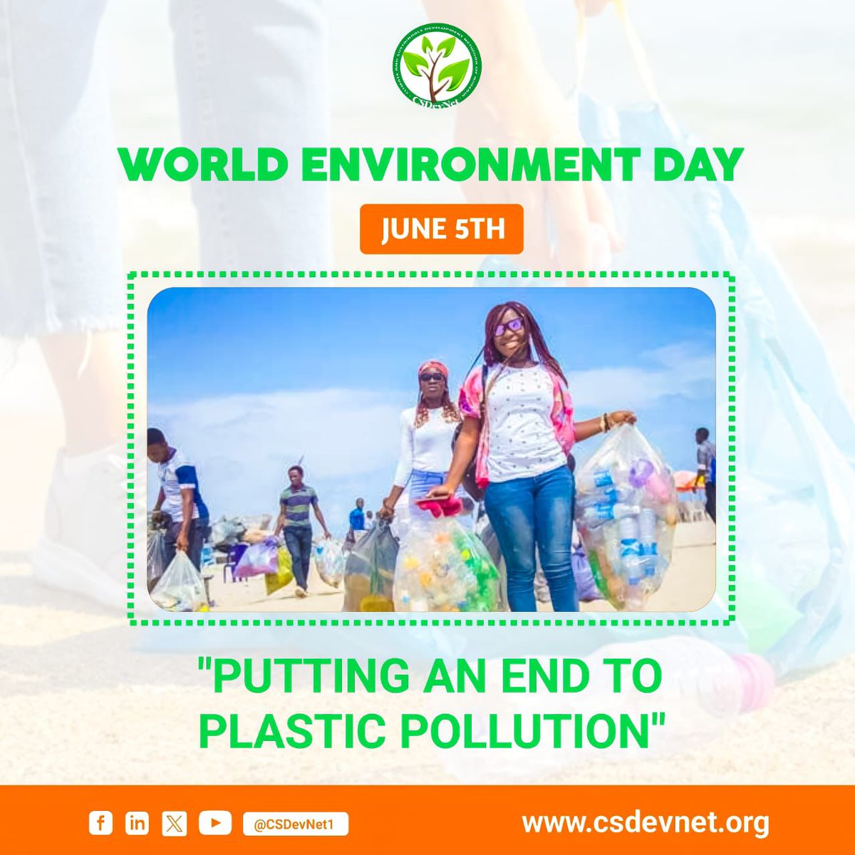 isinjolaeunice's tweet image. Let's End Plastic Pollution!!!
Happy World Environment Day.

#act4greennigeria 
#environmentaljustice 
#WhatHasChanged 

@CSDevNet1 @CSDevNet1_Steve @eren_ola1 @PACJA1 @FMEnvng @NGRSenate @GovsForK12CS