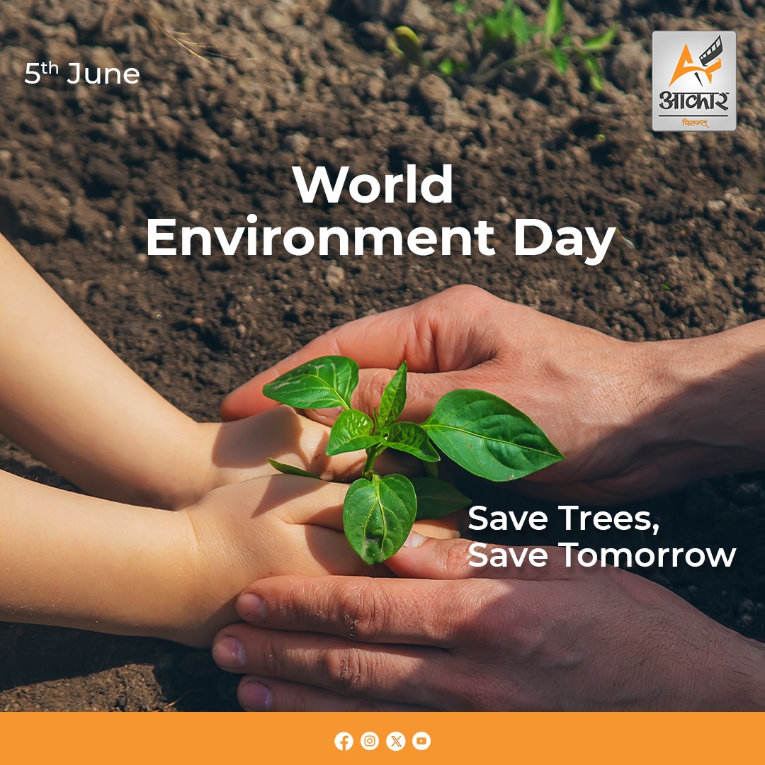 AndAakar's tweet photo. World Environment Day  
Let’s not just celebrate nature let’s protect it.
Plant more trees | Say no to plastic  | Conserve water  | Choose sustainability  

#WorldEnvironmentDay #SaveEarth #GreenFuture #EcoFriendly #ClimateAction #GoGreen #BeatPlasticPollution #SustainableLiving https://t.co/HTf8SYvhaD