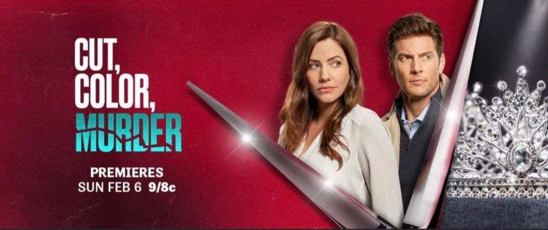 NicoleChaquita's tweet image. It's such a perfect day for Julie in June to celebrate a special day and become a mom while doing the things she loves 🩷. Watch #CutColorMurder today at 2/1c @hallmarkchannel @julie_gonzalo @RyanMcPartlin #JulieGonzalo 🎀 Now let's solve a murder mystery ✂️ #3years 😘