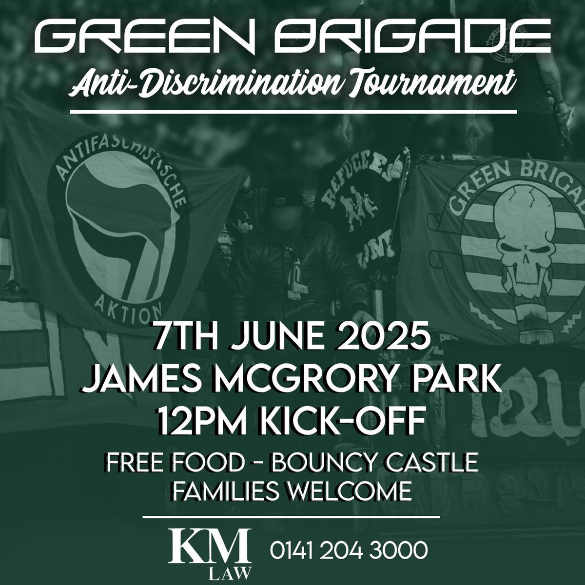 NCCeltic's tweet image. Reminder for our Annual Anti-Discrimination tournament this Saturday
There will also be a collection from @Invisiblesthe for trainers