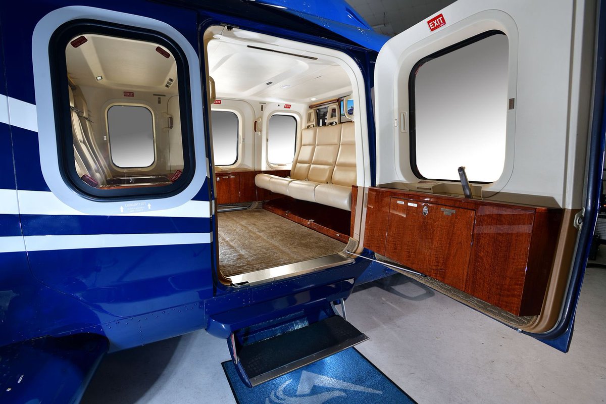 mikladco's tweet photo. FOR SALE | 2014 AGUSTA AW139
S/N 4136* | $6,995,000
Highlights 
Seven passenger interior with 8 or 9 pax option
1 US Fortune 200 Owner Since New
Engines Enrolled on ESP Gold
Avionics Enrolled on MSP Honeywell
Primus 2.0 Phase 7
6800 KG MTOW SB
Cabin Steps &amp; DART MX Step System https://t.co/HDCfLEWqC5