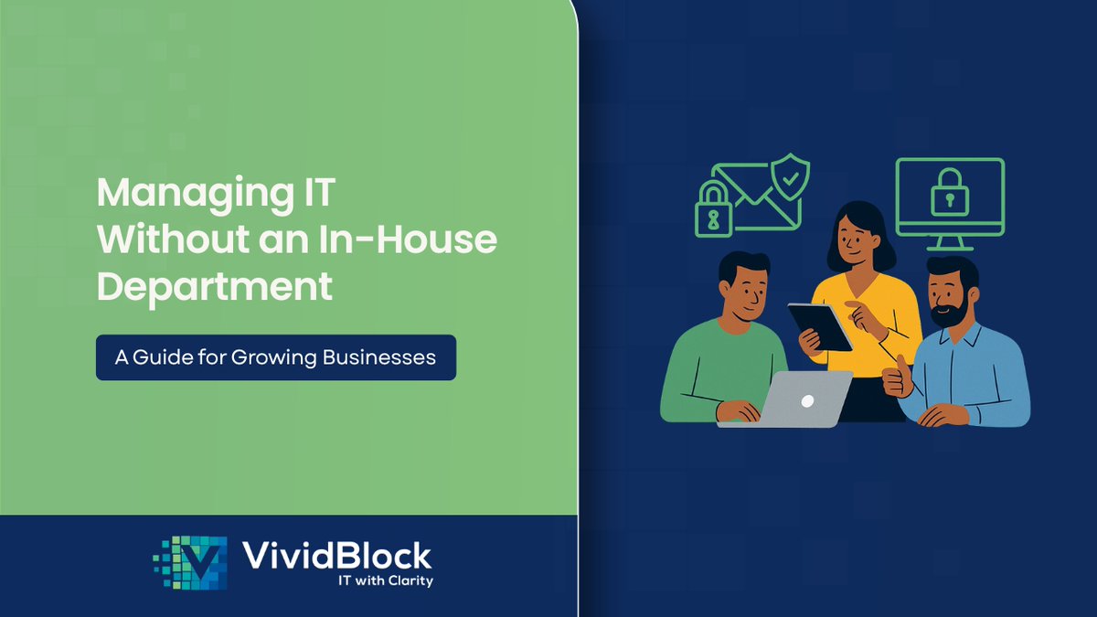 Who’s managing your tech if you don’t have an IT department?

Devices, data, staff access... it all adds up. In many small and growing businesses, IT falls to “whoever’s free.” It works - until it doesn’t.

📖 Read more below 👇

#TechSupport #ITServices
vividblock.com/?p=34293