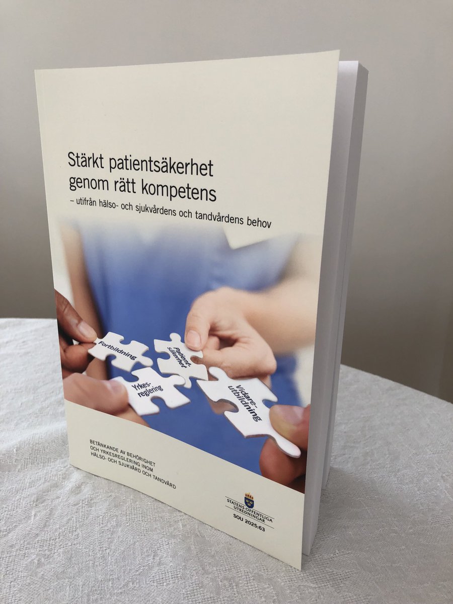Harriet Wallberg (@harrietwallberg) on Twitter photo Handed over my report about keeping the right competence among health care personnel to the minster <a href="/AckoAnkarberg/">Acko Ankarberg J</a> Swedish Government. We are suggesting improvements for patient security and quality of care. Handed over my report about keeping the right competence among health care personnel to the minster <a href="/AckoAnkarberg/">Acko Ankarberg J</a> Swedish Government. We are suggesting improvements for patient security and quality of care.