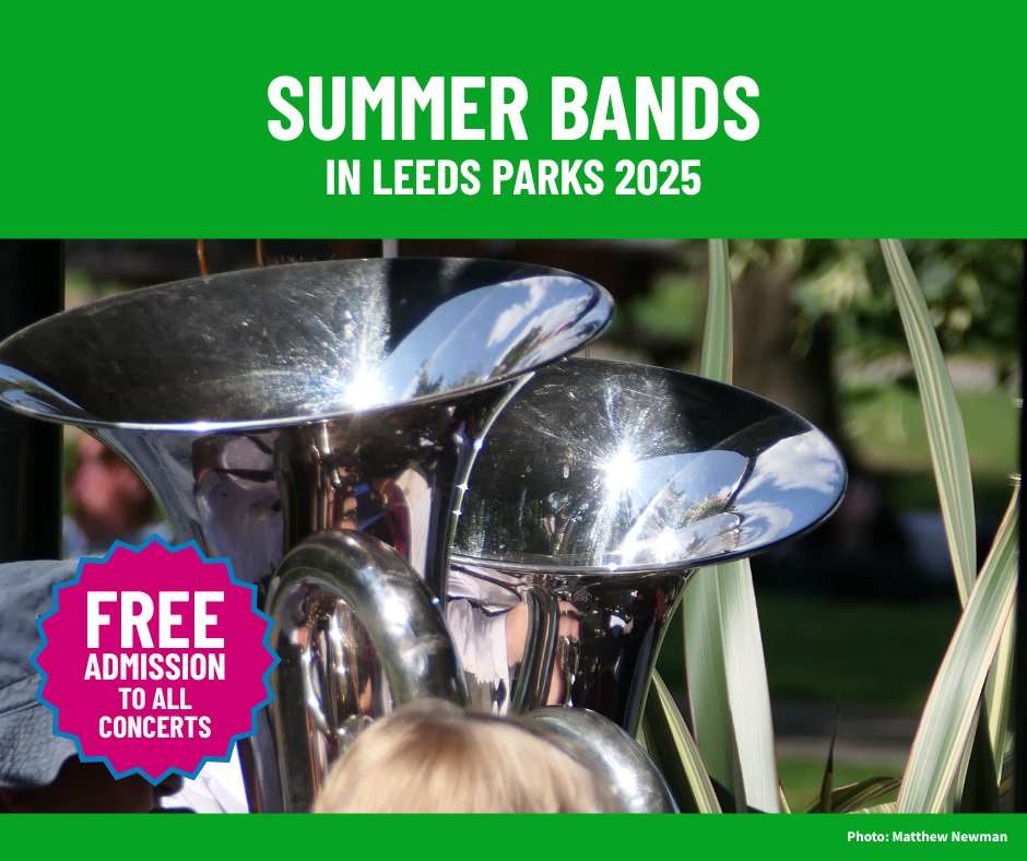Leeds International Concert Season (@leedsconcerts) on Twitter photo The info you've been waiting for... the Summer Bands in Leeds Parks series is here 😎☀️
Visit our website to find out more: leedsconcertseason.co.uk/summer-bands-2…
<a href="/LeedsParks/">Leeds Parks</a> <a href="/LeedsInspired/">Leeds inspired</a> The info you've been waiting for... the Summer Bands in Leeds Parks series is here 😎☀️
Visit our website to find out more: leedsconcertseason.co.uk/summer-bands-2…
<a href="/LeedsParks/">Leeds Parks</a> <a href="/LeedsInspired/">Leeds inspired</a>