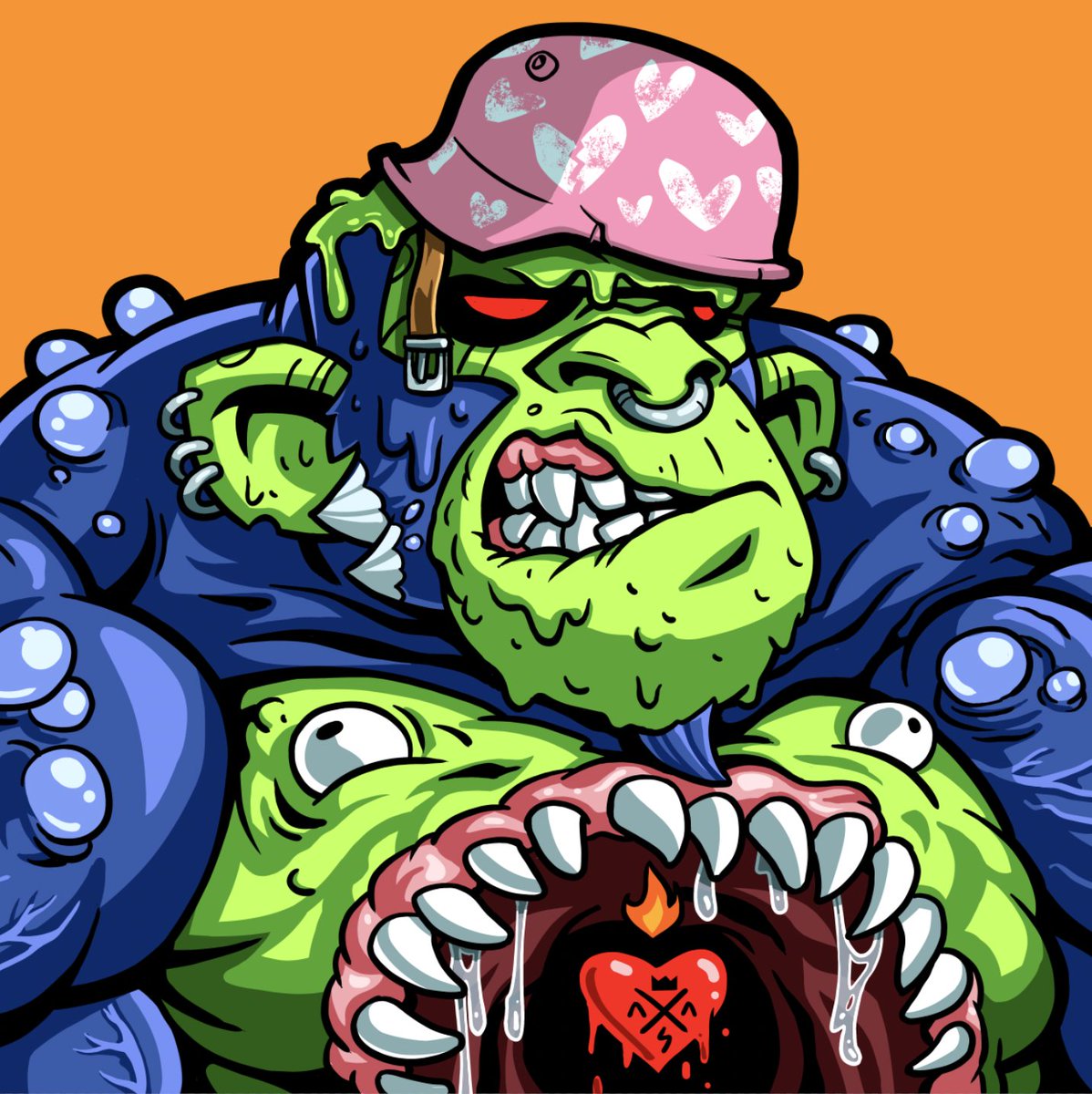 Enter : "Angry Mutants on steroids"
Please check the Poll in our discord, and give a Thumb up or down.
If there is great interest shown from our community of crazy apes, i will start working for this awesome new collection.