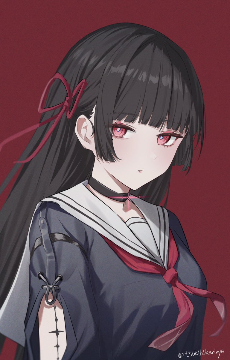 tsukihikarinya's tweet image. 🖤❤️
#千咲 #鳴潮 #WutheringWaves