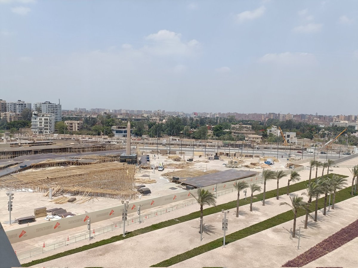 IbrahimMorganEG's tweet photo. @IbrahimMorganEG 
Big preparations and stage-setting are underway for the #GrandOpening of the #GEM (#GrandEgyptianMuseum), which will be fully open to the public on July 6, 2025.
https://t.co/YblzCSfg6b https://t.co/VwdRDlUnd8
