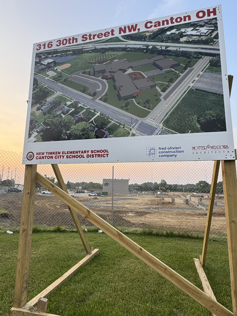 We’re out of the ground on the Mason site. New Timken Elementary on the rise! Good morning CCSD!