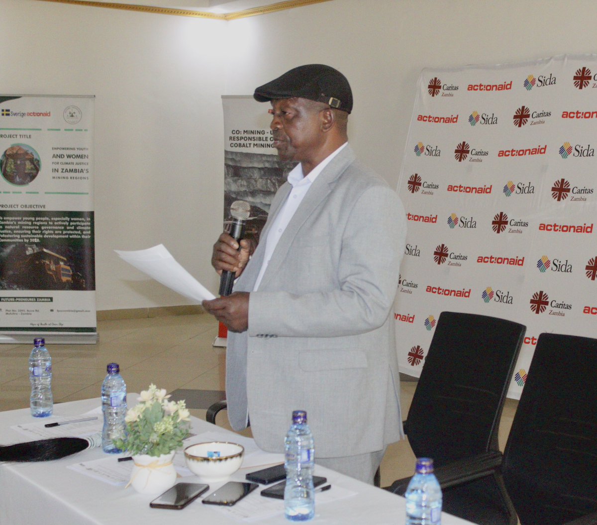 The_SARWatch's tweet photo. “This dialogue must not be about ticking boxes — it must bring us back to what truly matters: our resources, our dignity, and collective power.” — CSPR

🟢 The Copperbelt Mining Indaba–Insaka is underway in Ndola!

#Insaka2025 #MiningJustice #EthicalMining #SARW https://t.co/76uCYQHrg3