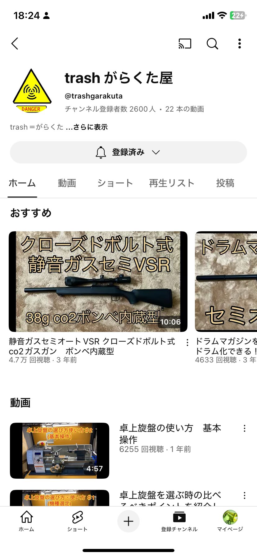 がらくた屋　ガスセミオートVSR カスタムガン コンテスト 2022 エントリー作品