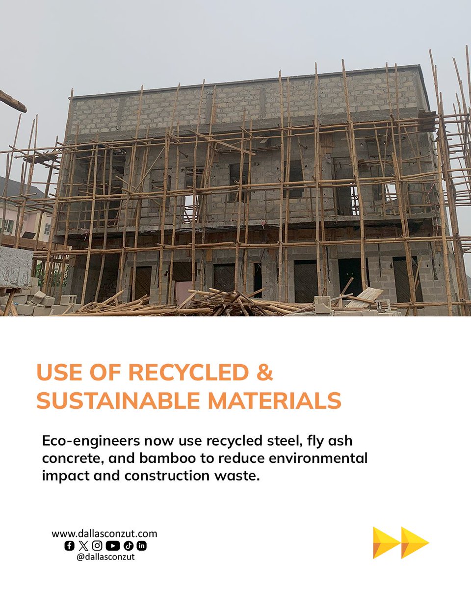 dallasconzut's tweet image. Happy #WorldEnvironmentDay2025 🌍
Sustainability isn’t just a buzzword but the blueprint for the future. Let’s build responsibly.

#GreenEngineering #EcoBuilders #DallasConzut