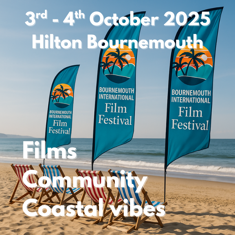 A Festival by the Sea

Films, community, and coastal vibes , there’s nothing quite like BIFF in Bournemouth. 

Join us this October.

bit.ly/BIFF2025TICKETS

#BournemouthFestival #FilmLovers #BIFF2025 #CulturalEscape #BCPFilm #ThingsToDo #Bournemouth #Christchurch #Poole