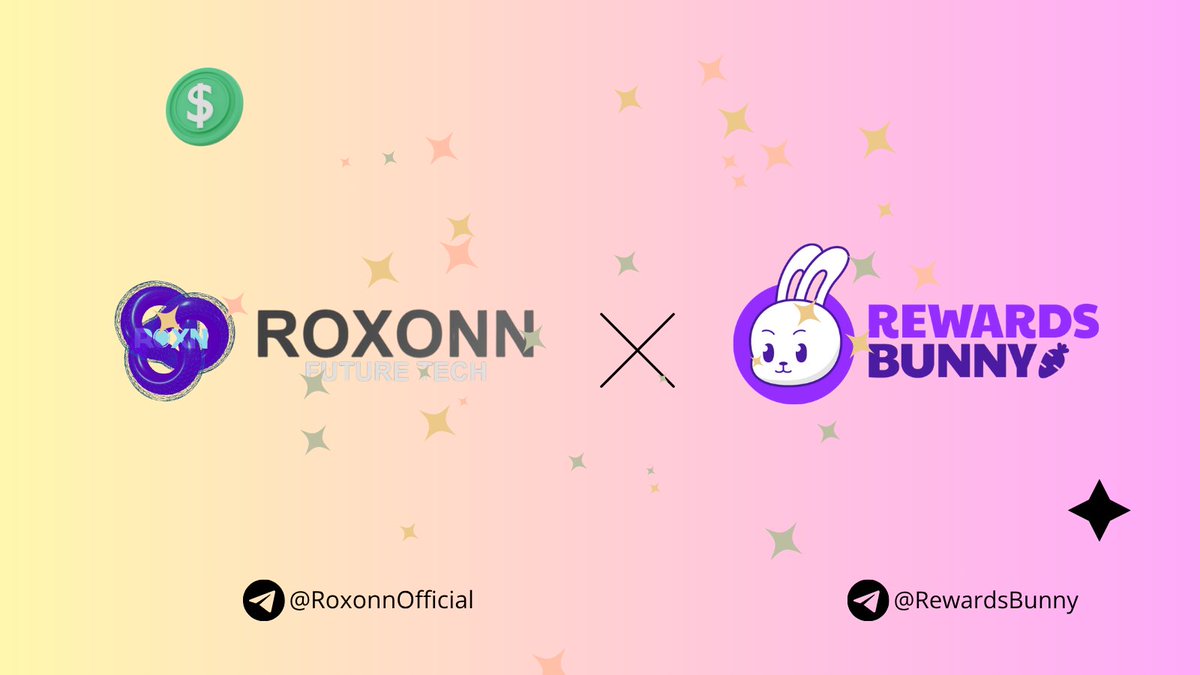 RoxonnEcosystem's tweet image. 🚀 Big News! @RoxonnEcosystem x @rewardsbunny Partnership! 🤝
We're teaming up with Rewards Bunny to bring Roxonn to their Telegram Mini App & boost user engagement! 🐰💻
Get ready for custom tasks & missions to earn rewards while exploring Roxonn on the #XDCNetwork. Both…