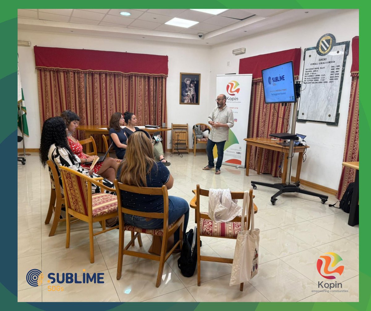 Last Saturday KAMALÉ subgrantees (Friends of the Earth Malta and Nat'l Youth Council) met at Msida LC 🌍  We focused on ensuring social impact &amp; tracking community engagement
Tackling local challenges while contributing to global change! 💪🌱
#euDEARprogramme #SGDs #sublimeSDGs