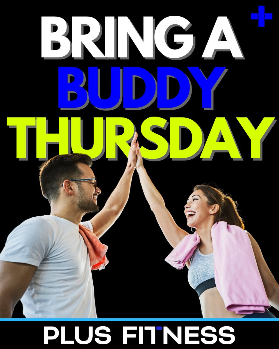 PlusFitnessIN's tweet image. Grab your workout partner and come train together on us. it&apos;s always better with a friend. No extra cost, just double the energy.

#bringabuddythursday #workoutpartner #fitfriends #trainwithme #gymmotivation #fitnessfun #duoworkout #partnerworkout #sweattogether #gymbuddies