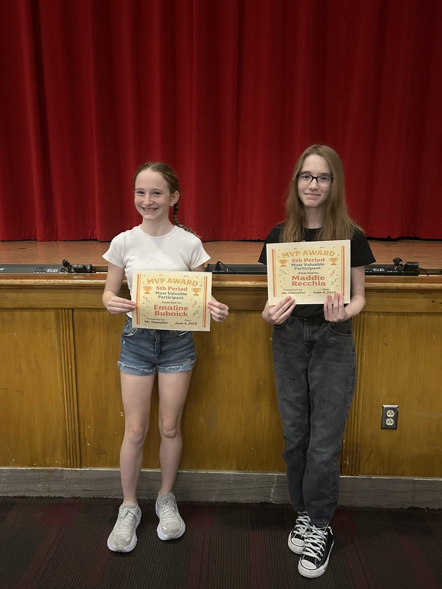 ChevalierFPCS's tweet image. Some of the ELA award winners from yesterday’s EOY award ceremony.