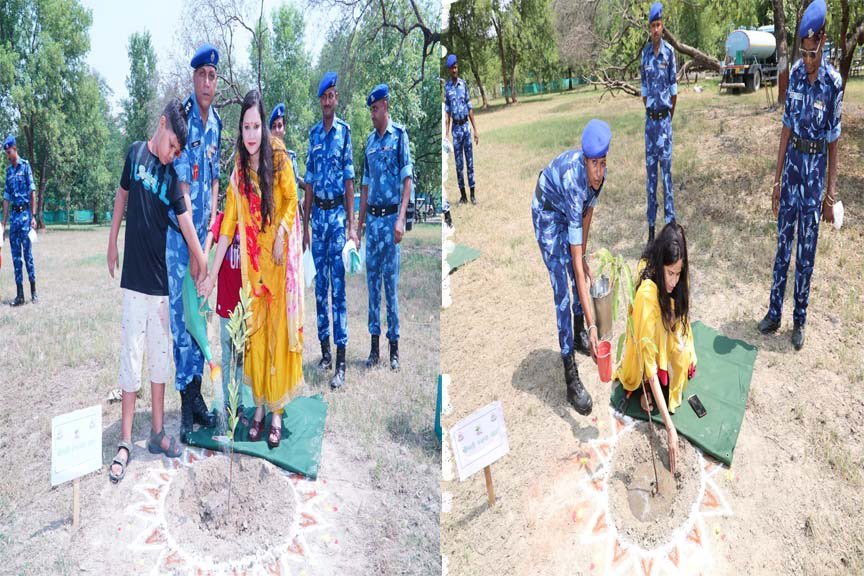 “Every tree gives us clean air, shade and life. In alignment with this motive tree plantation was carried out by Regional CWA President Mrs. Nirupama Ojha. Let us all embrace this message, protect nature together and plant more and more trees every year. #SaveEnvironment  #RAF.