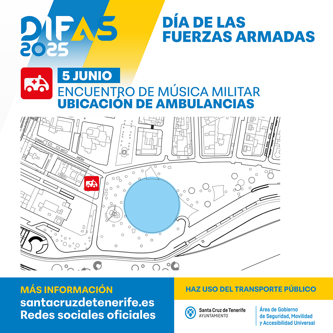 ℹ️✅ Información de interés en materia de protección civil y emergencia  3-8 JUN🔻 ⬇️ #Difas #santacruzdetenerife